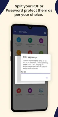 PDF Utils Merge, Split & Edit android App screenshot 3